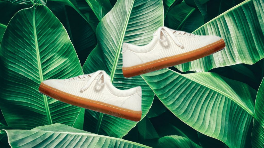 Shoe Made Entirely From Plants